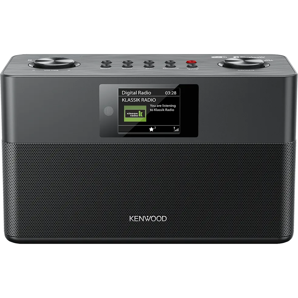 Kenwood CR-ST85DAB-B kompakt stereoradio, sort