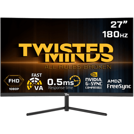 Twisted Minds Curve Gaming Monitor 27'' FHD - 180Hz, TM27FHD