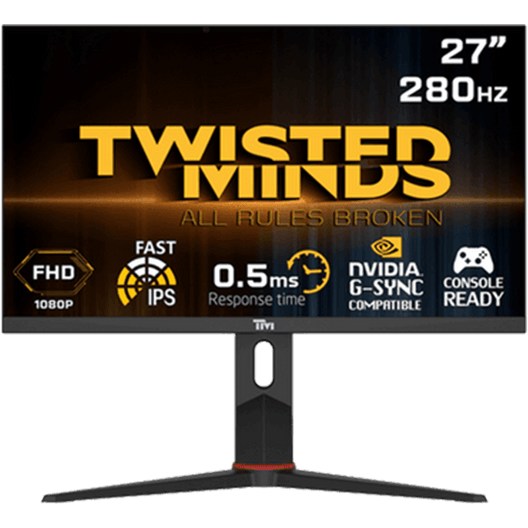 Twisted Minds Flat Gaming Monitor 27'' FHD - 280Hz, TM27FHD2
