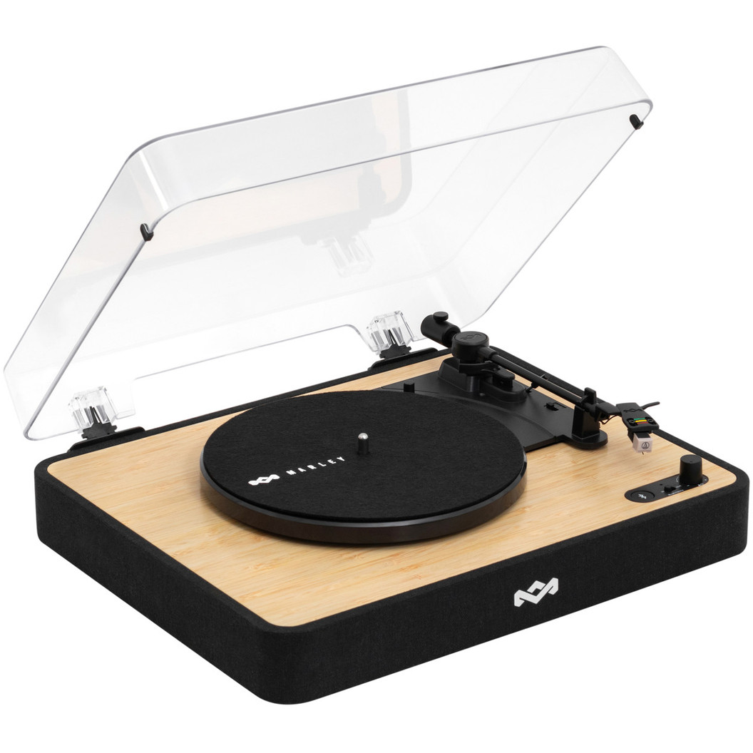 House of Marley Revolution pladespiller, sort