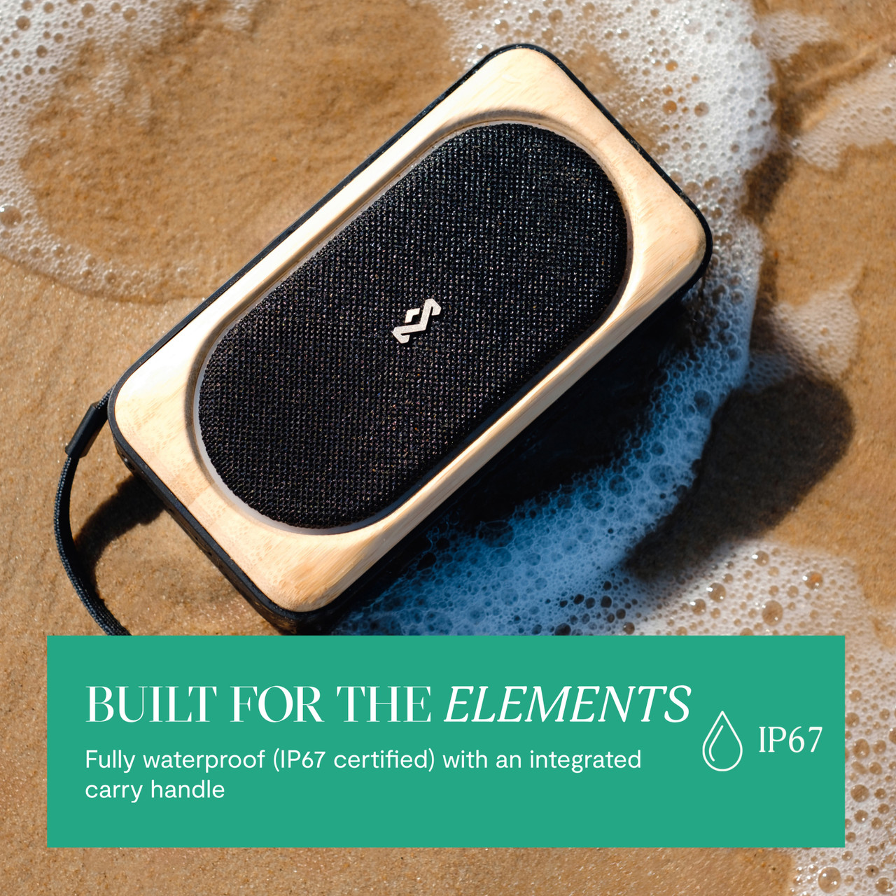 House of Marley Roots Solar bluetooth højttaler, sort