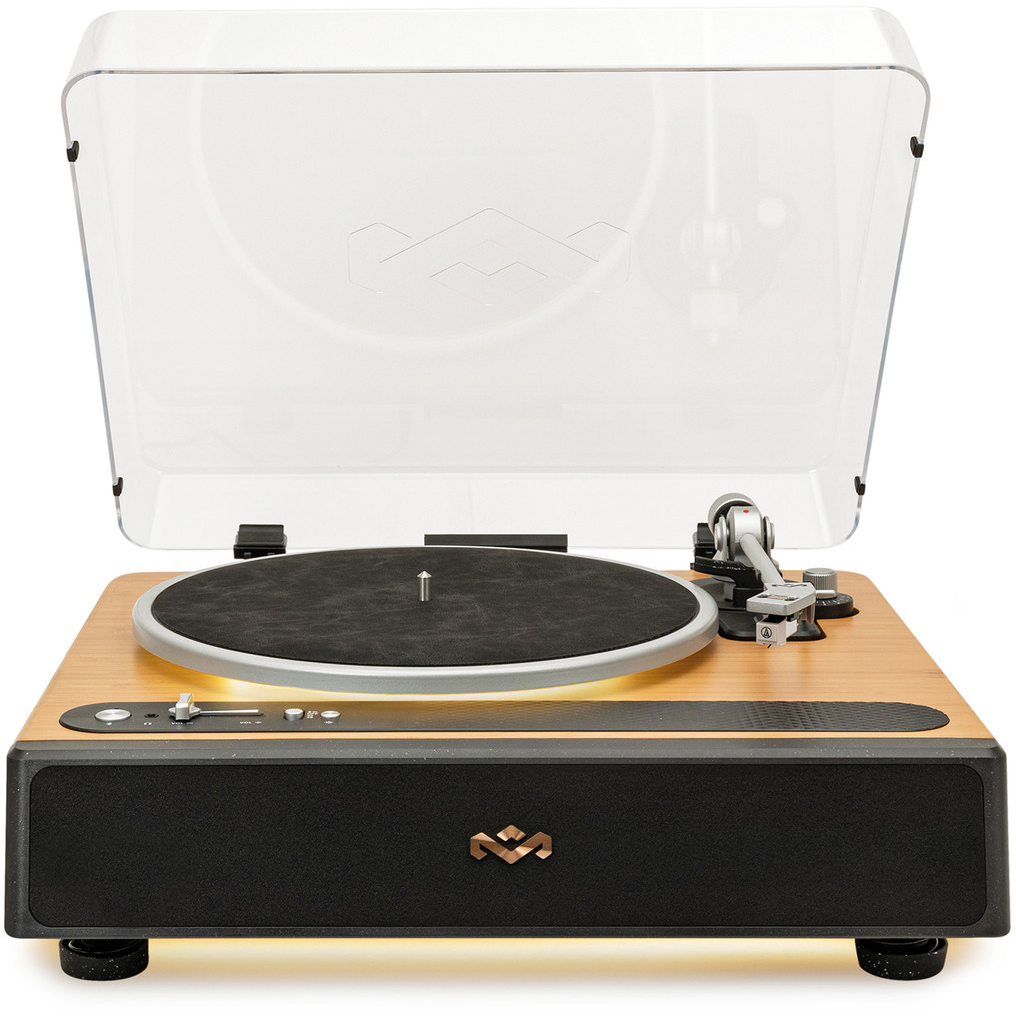 House of Marley Soul Rebel pladespiller, sort