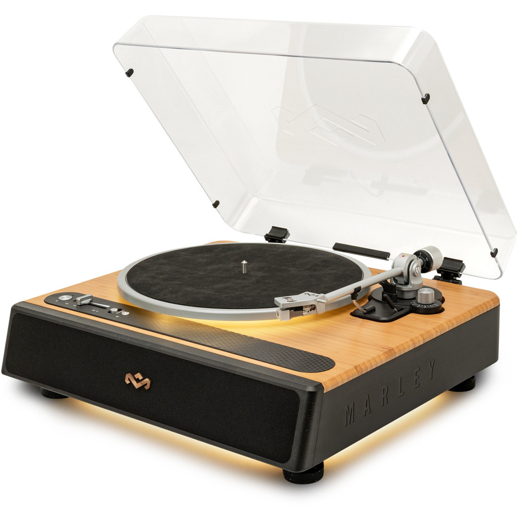 House of Marley Soul Rebel pladespiller, sort
