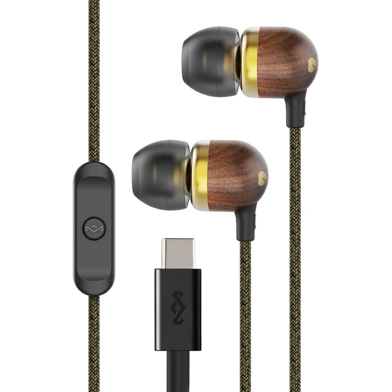 House of Marley Smile Jamaica in-ear øretelefoner USB-C, mes