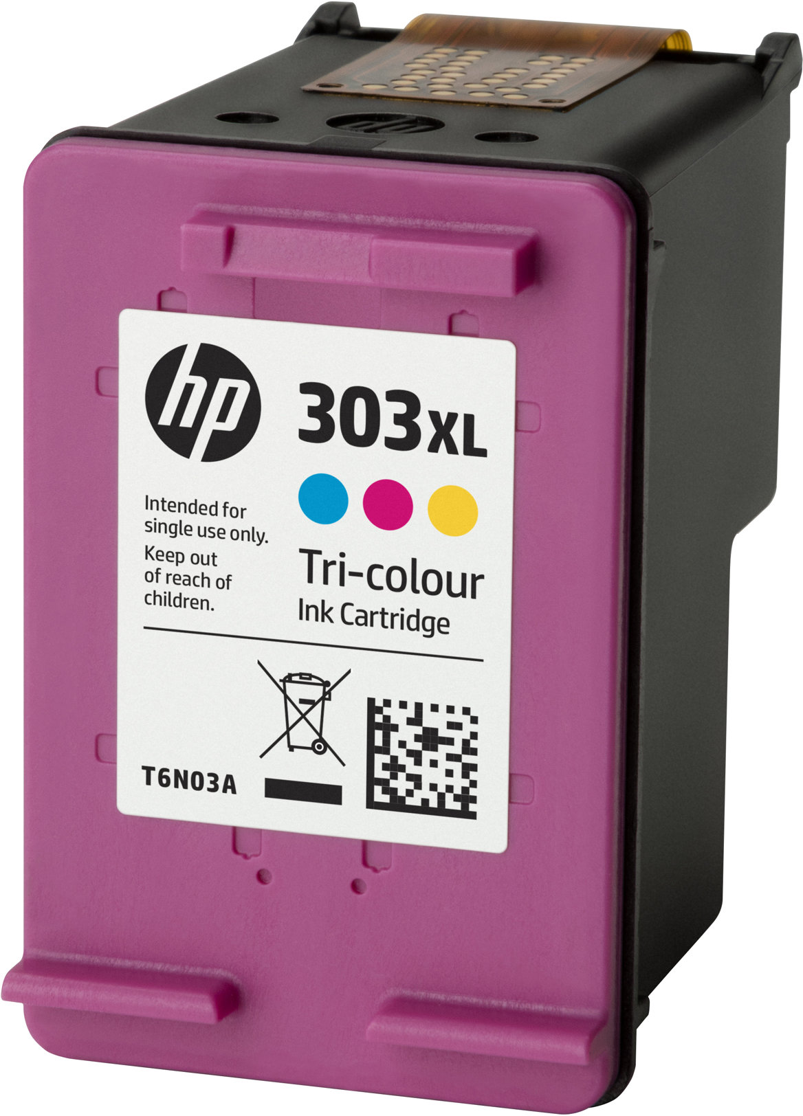 190780571064 HP 303XL tricolor 415 sider - Blækpatroner Computer & IT,Printere & Scannere,Blæk & toner 14600003021 T6N03AE