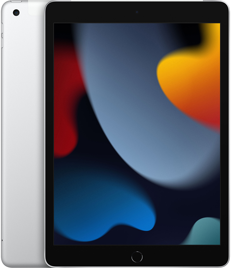 iPad 2021 10.2'' Wi-Fi + Cellular 64GB - Silver - MK493KN/A