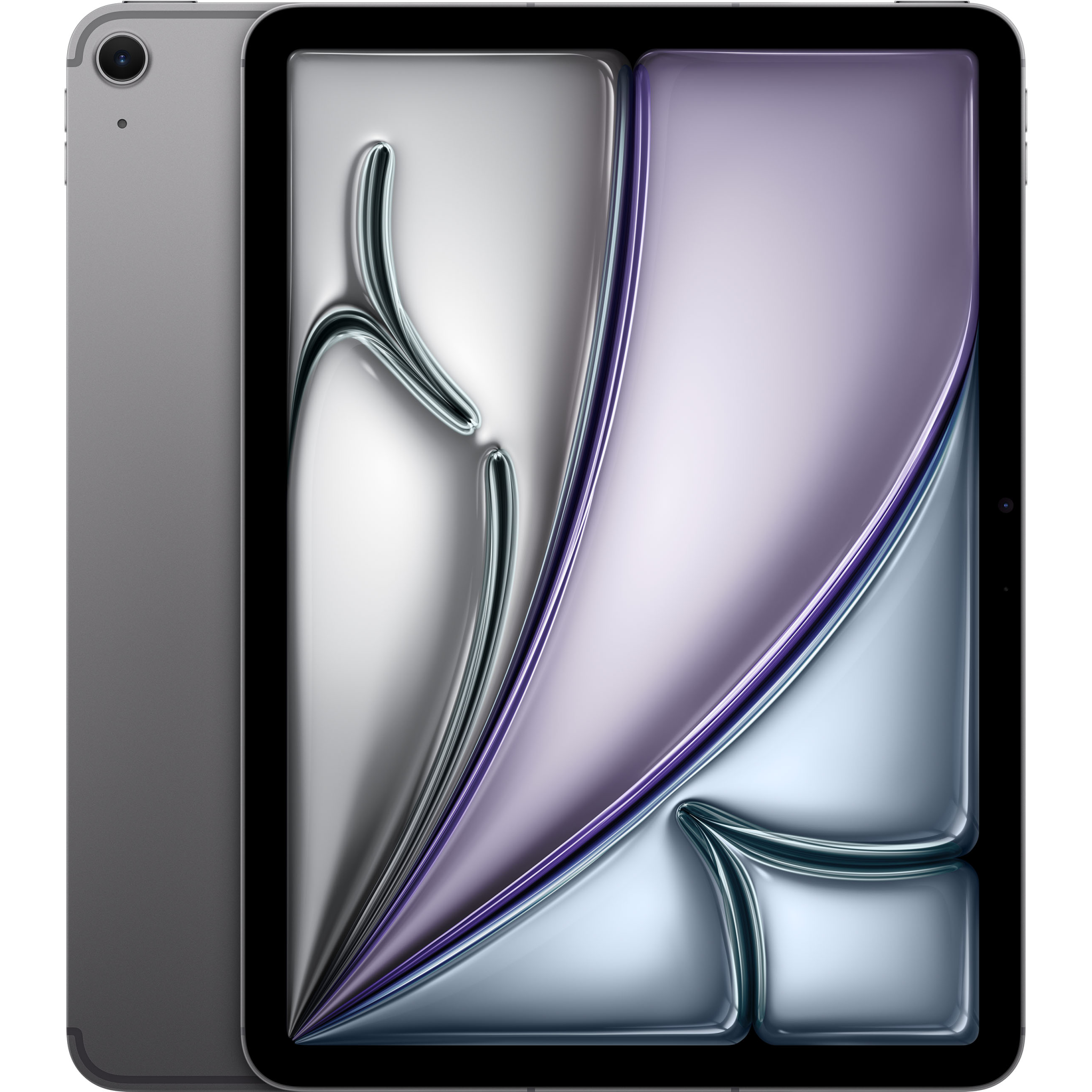 195949204050 iPad Air 6 2024 11'' Wi-Fi + Cellular 128GB Space Grey - MUX Computer & IT,Tablets,iPad 14900033440 MUXD3KN/A