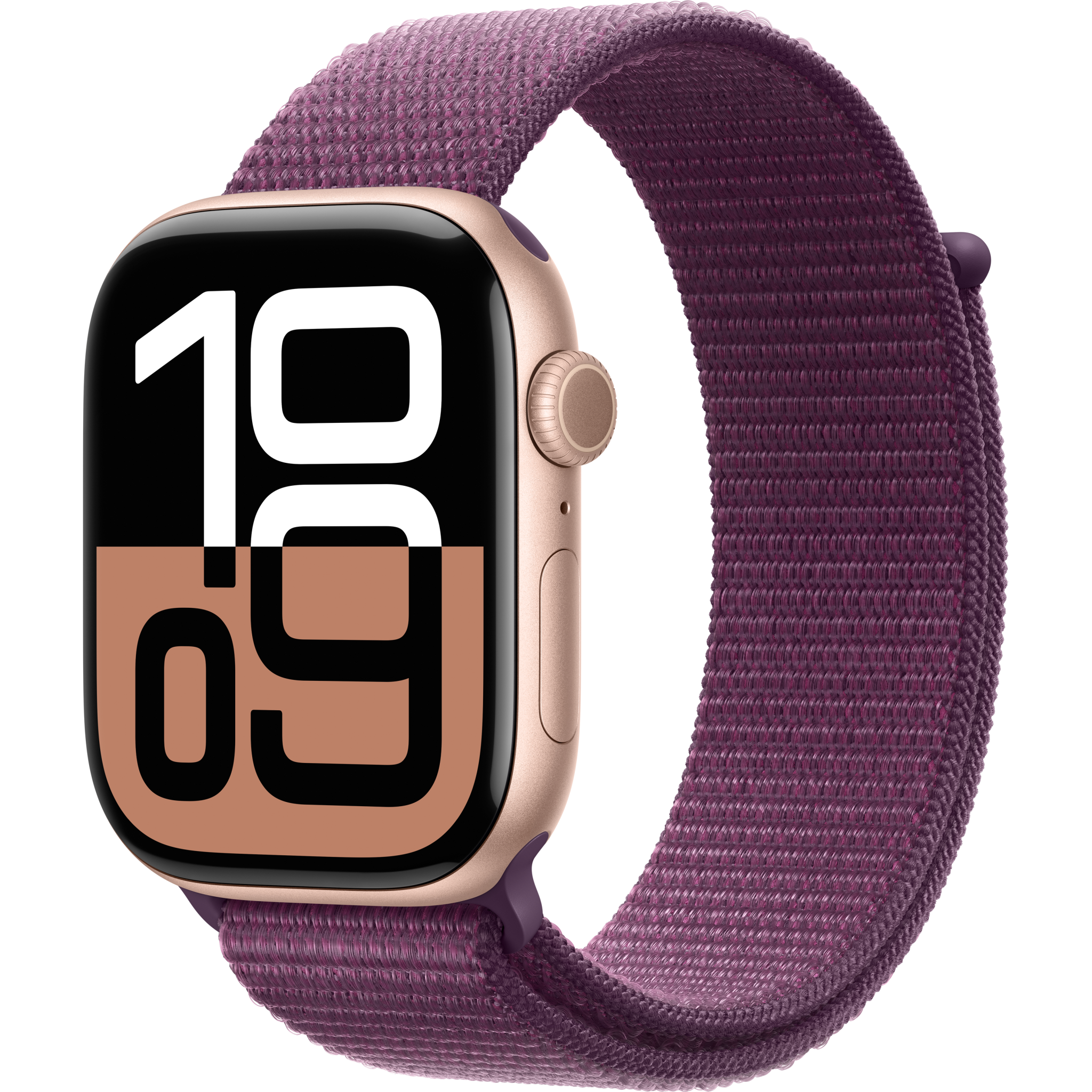 195949780776 Watch Series 10 GPS 46mm Rose Gold Alu. Case with Plum Sport Telefon & GPS,Smartwatch,Watch 14900037210 MWWV3QN/A