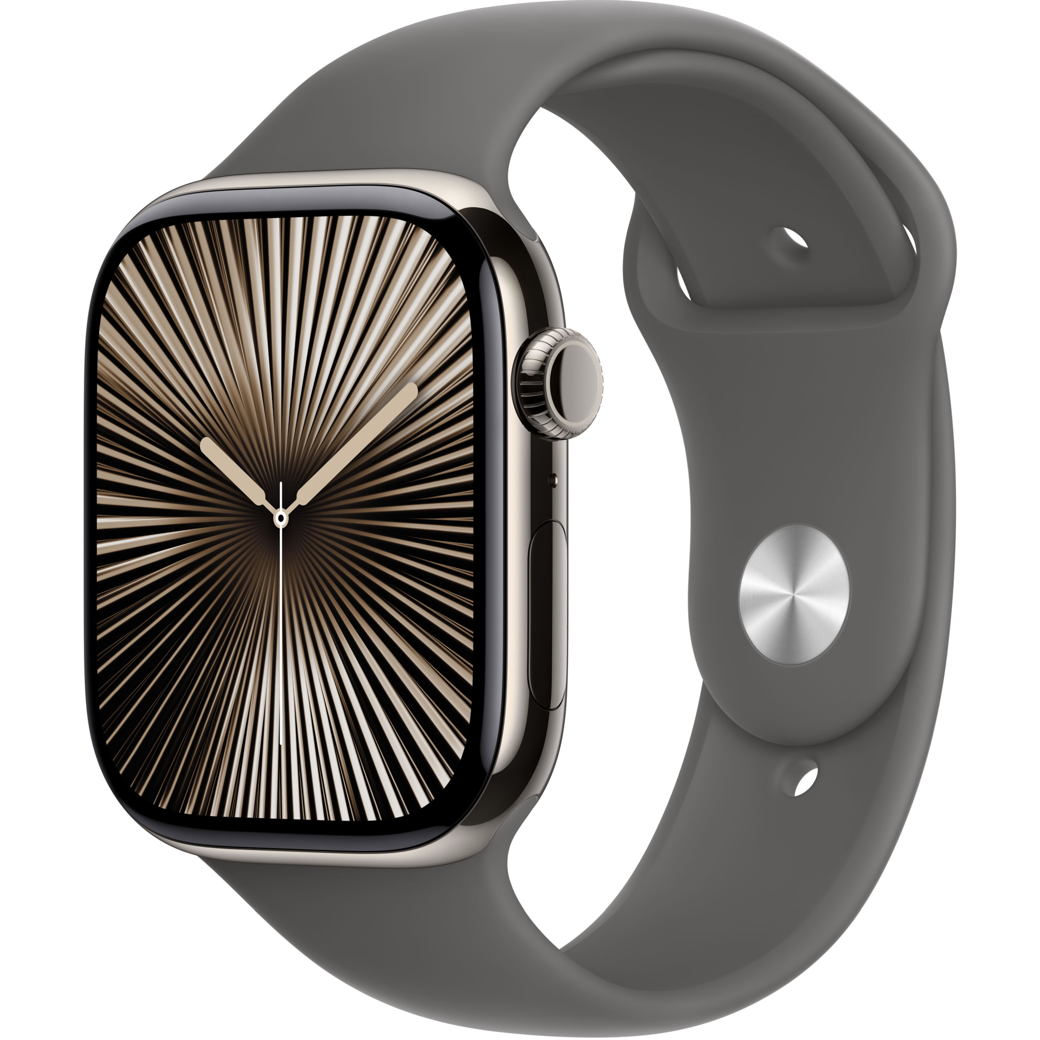 195949819438 Watch Series 10 GPS+Cell. 46mm Natural Titanium Case with St Telefon & GPS,Smartwatch,Watch 14900037340 MWY93QN/A