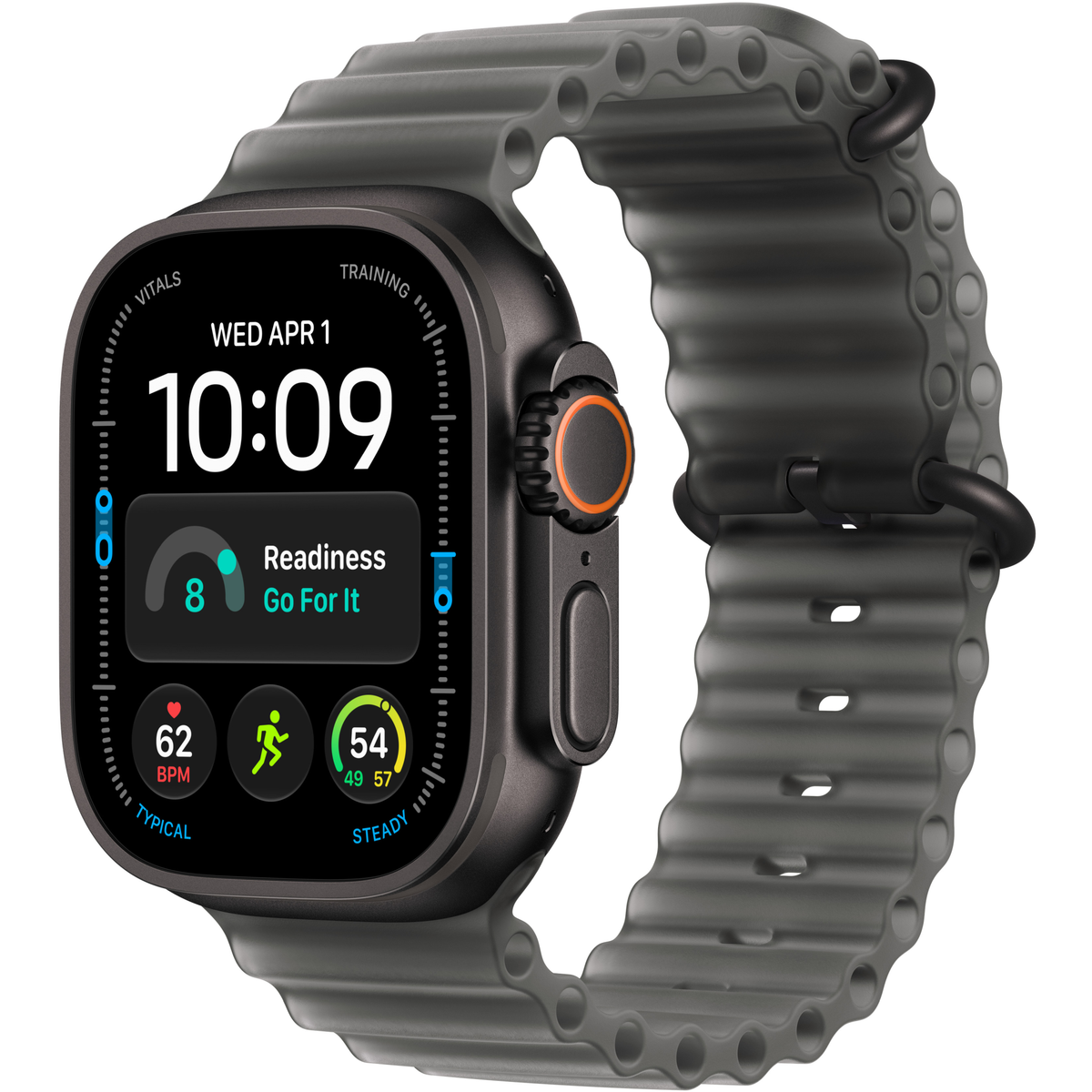 195951217055 Apple Watch Ultra 4 GPS+Cell. 49mm Black Tit. Black Ocean Ba Telefon & GPS,Smartwatch,Watch 27300001250 MJAY4DH/A