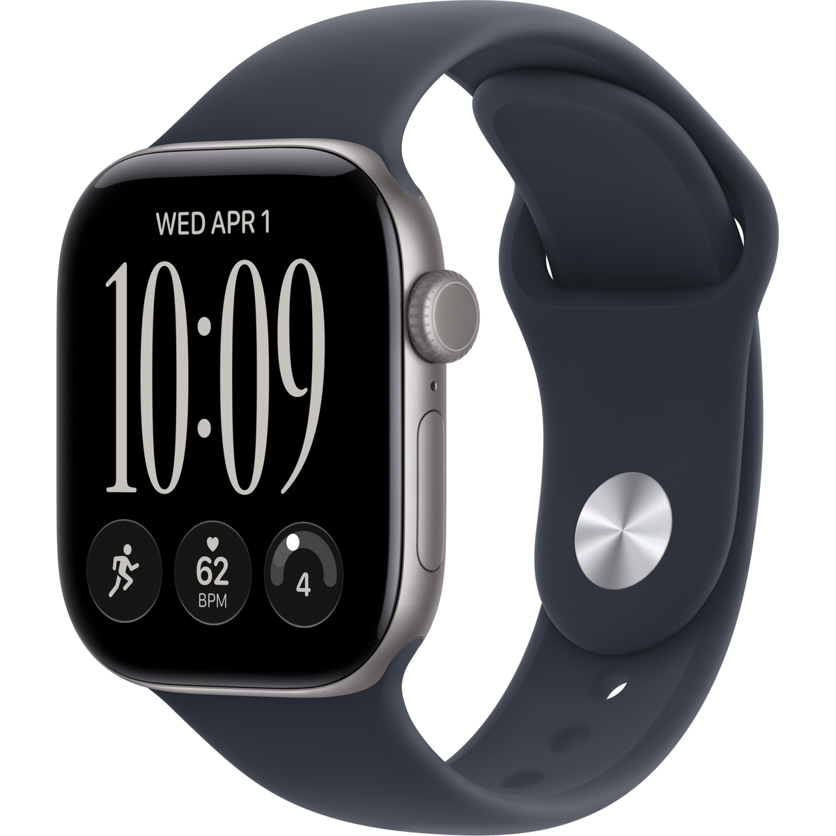 195951225012 Apple Watch Series 12 GPS 42mm Space Grey Night Blue Sport B Telefon & GPS,Smartwatch,Watch 27300000540 MJE74QN/A