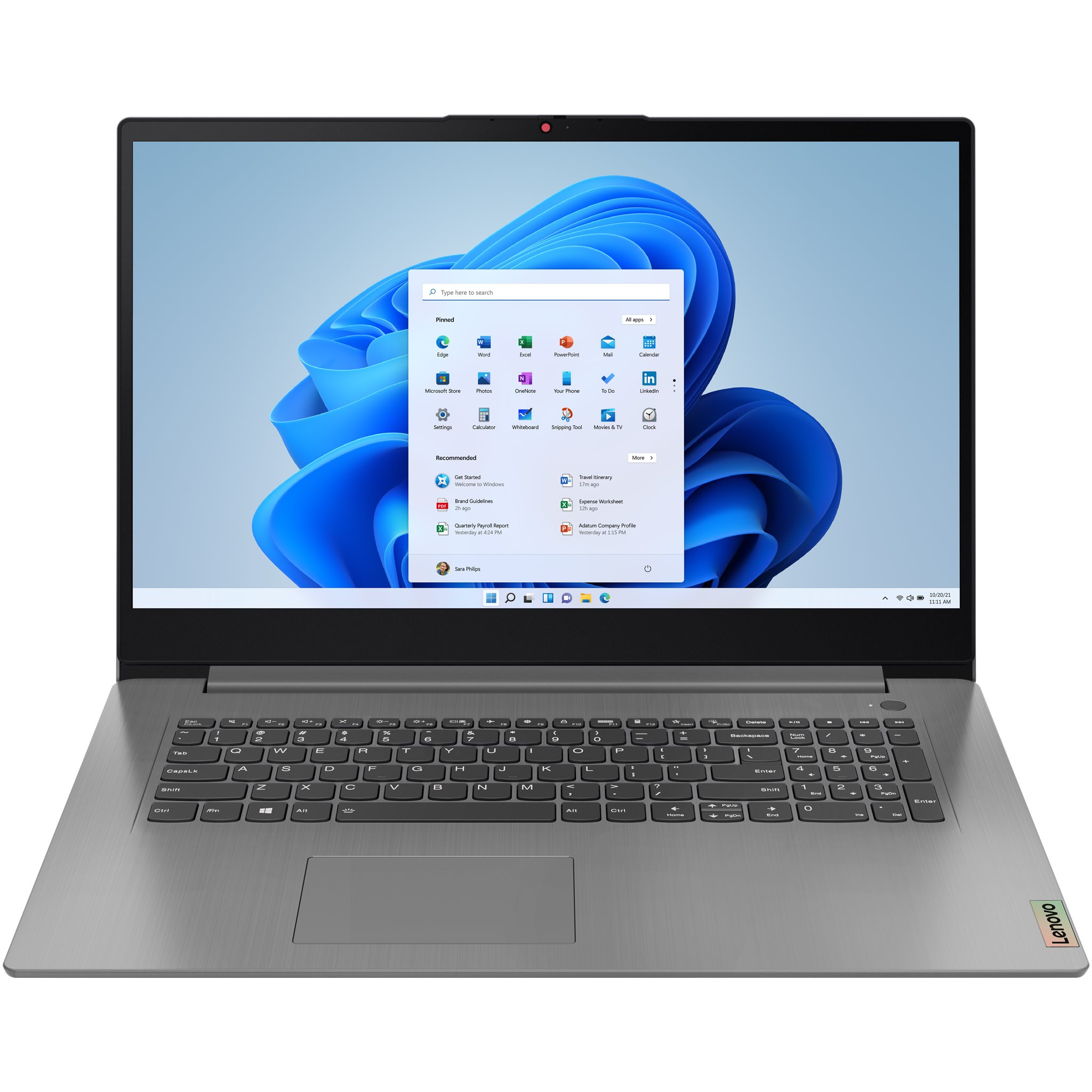 197531224248 Lenovo IdeaPad 3 i3/8GB/128GB/17,3'' HD+ - Bærbar computer Computer & IT,Computere,Bærbare computere 2190005766 82RL009HMX