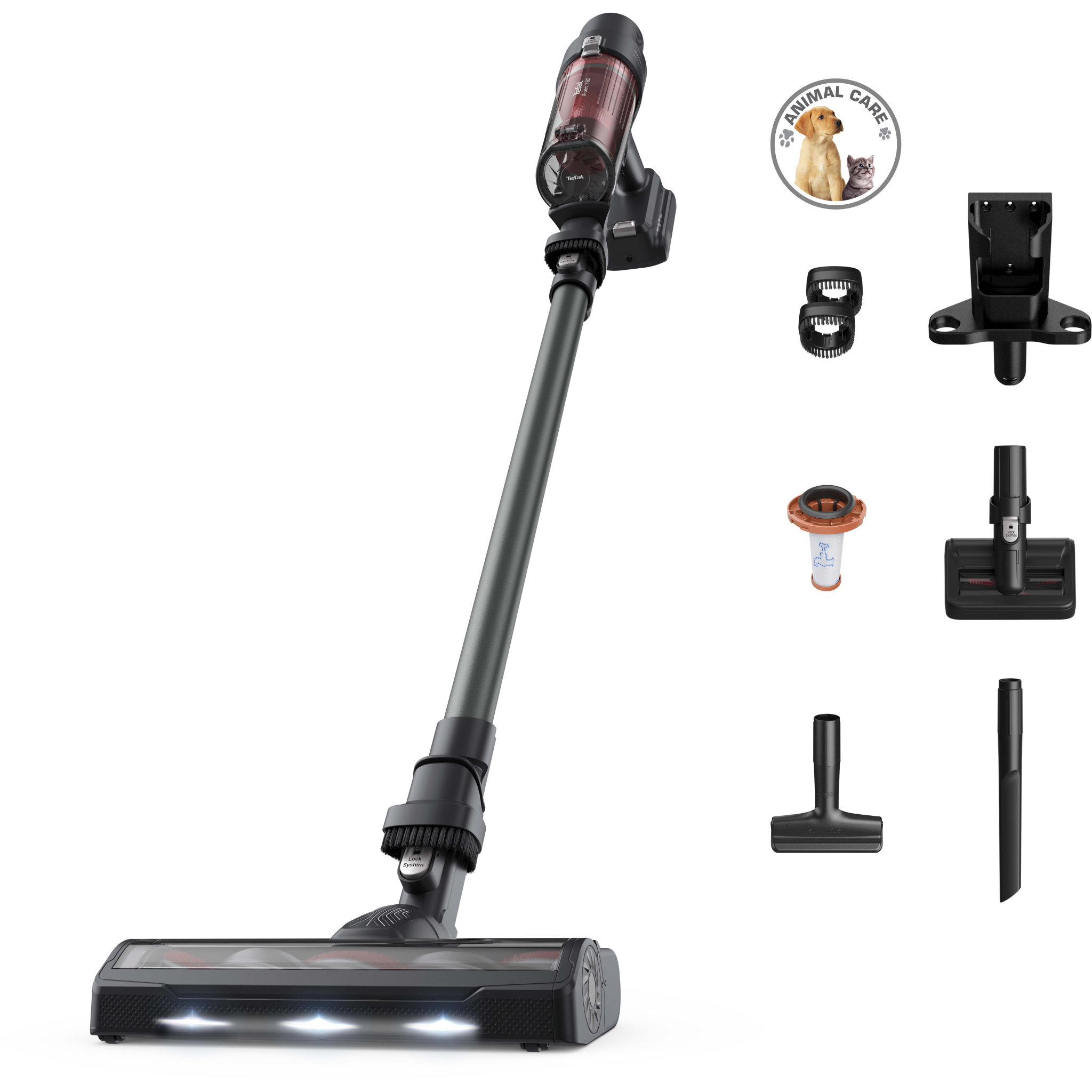 3221616113480 TEFAL X-Pert 7.60 Animal - Stickvac Hus & Have,Støvsugere,Stickvacs 2190013482 X-Pert 7.60 Animal