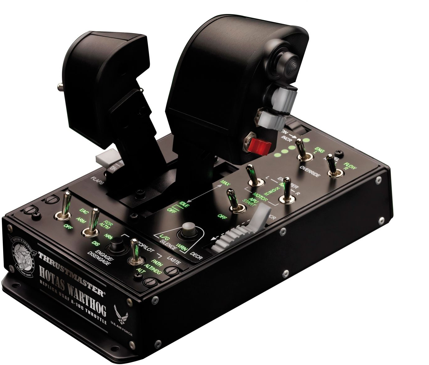 3362932914341 THRUSTMASTER HOTAS WARTHOG DUAL THROTTLES - Gashåndtag - dua Computer & IT,Gaming,Simulationsudstyr 18900002180 0
