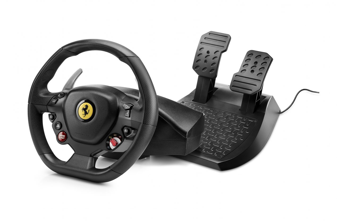 3362934110314 THRUSTMASTER T80 FERRARI 488 GTB EDITION - Rat og pedaler Computer & IT,Playstation,Playstation tilbehør 18900002420 0