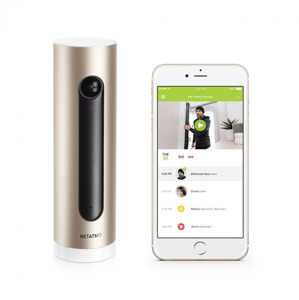 Netatmo Smart Indoor Camera Welcome, IP security camera - In