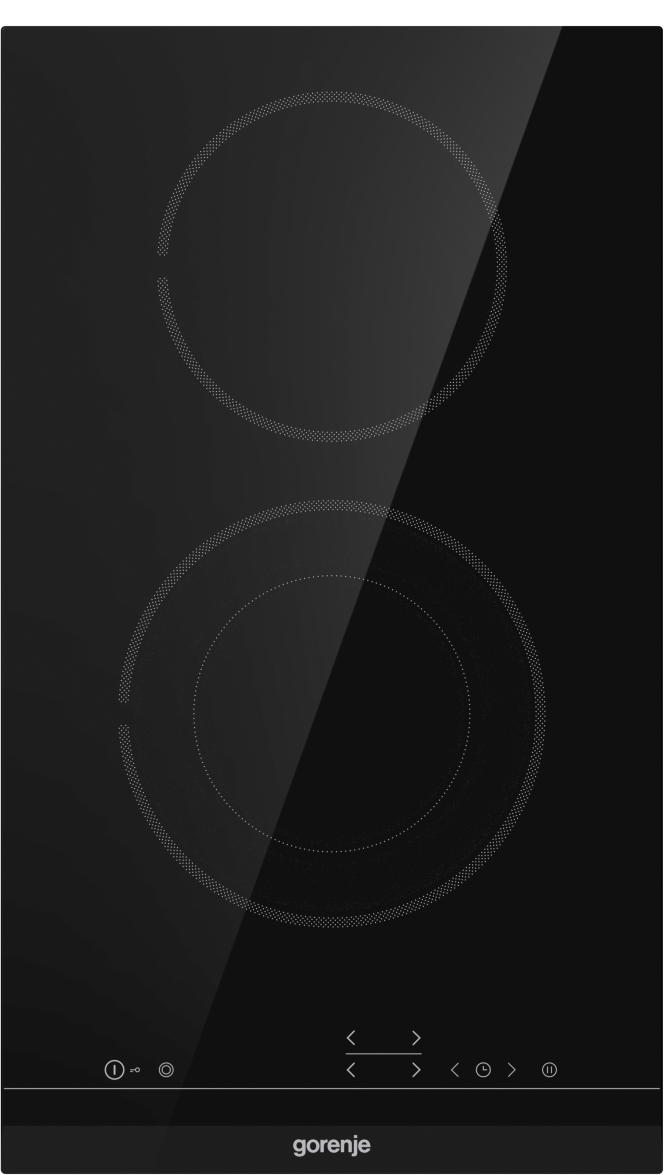 3838782120831 Gorenje ECT322BCSC - Glaskeramisk kogeplade Hvidevarer,Kogeplader,Glaskeramiske kogeplader 5500003030 ECT322BCSC