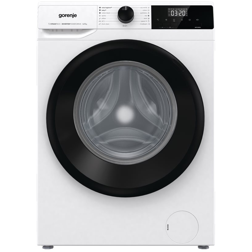 3838782608865 Gorenje WNHEI74SAS - Frontbetjent vaskemaskine Hvidevarer,Vaskemaskine,Frontbetjente vaskemaskiner 5500004780 WNHEI74SAS