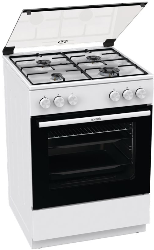 3838782622083 Gorenje GG6A10WJ - Gaskomfur Hvidevarer,Komfurer,Gaskomfurer 5500004450 GG6A10WJ