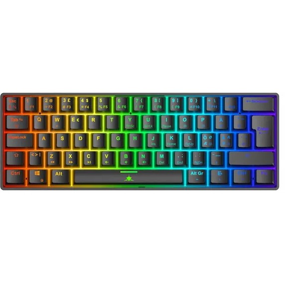 3858895900755 White Shark SHINOBI-2 gamingtastatur Computer & IT,Gaming,Gaming keyboards 31300000340 SHINOBI-2-B-NO-RED.SW