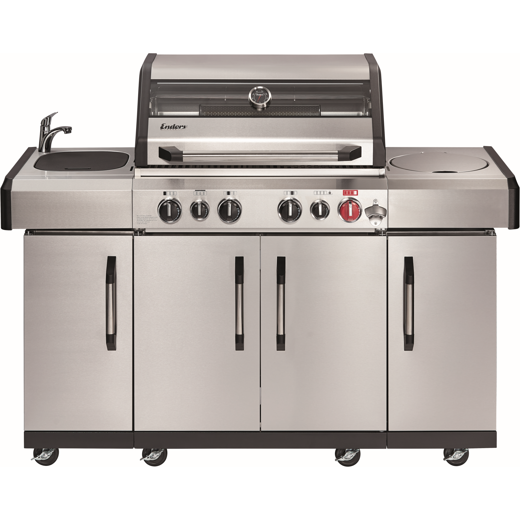 4000591001840 Enders Kansas II Pro 4 SIK Profi Turbo - Grill Hus & Have,Udeliv,Grill 4800018400 871433