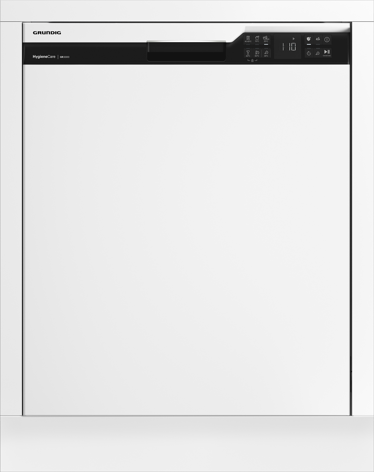 4013833048664 Grundig EGNUP3450WC - Opvaskemaskine til indbygning Hvidevarer,Opvaskemaskine,Opvaskemaskiner til indbygning 2100005050 EGNUP3450WC