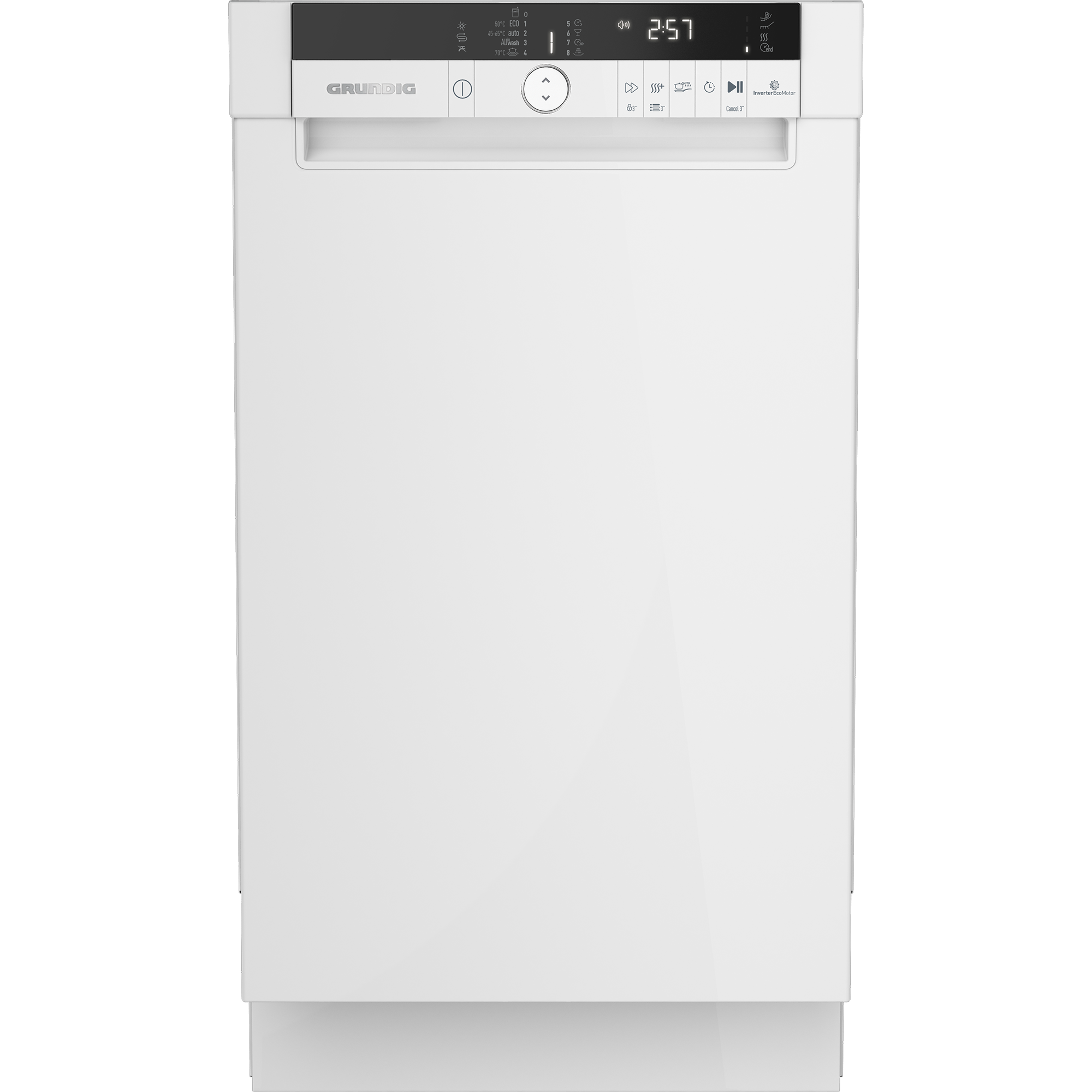4013833070955 Grundig GSU4E825 - Smal opvaskemaskine Hvidevarer,Opvaskemaskine,Smalle opvaskemaskiner 2190006034 GSU4E825