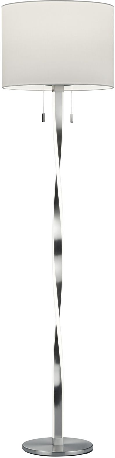 4017807380439 TRIO Nandor stål - Gulvlampe Lamper,Gulvlamper,Gulvlamper 78100000660 Nandor stål