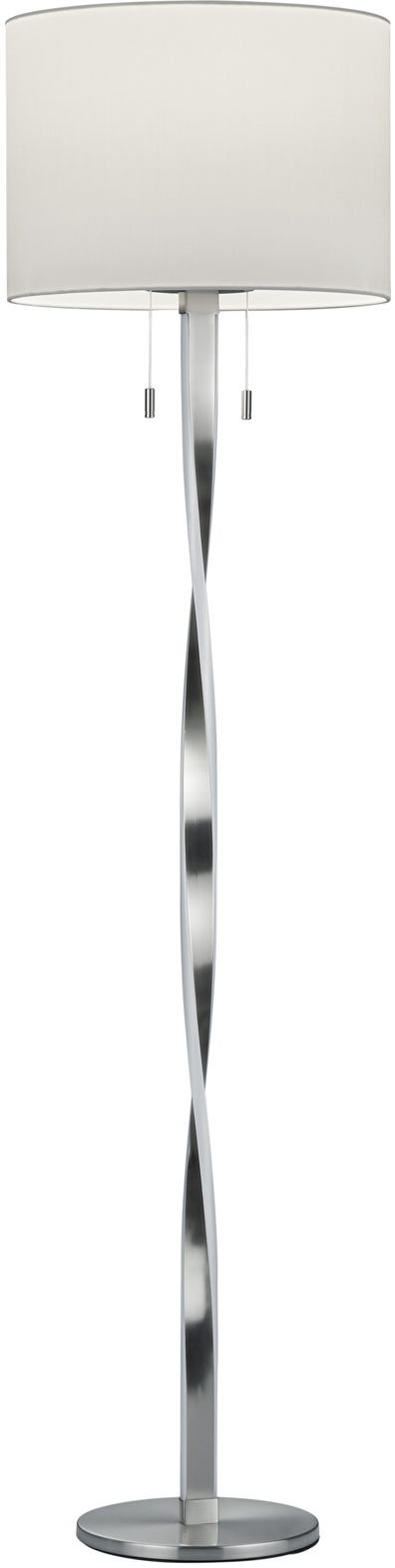 4017807380439 TRIO Nandor stål - Gulvlampe Lamper,Gulvlamper,Gulvlamper 78100000660 Nandor stål