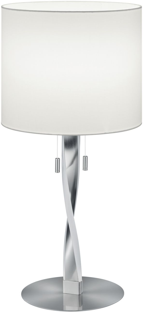 4017807380453 TRIO Nandor stål - Bordlampe Lamper,Bordlamper,Bordlamper 78100000670 Nandor stål