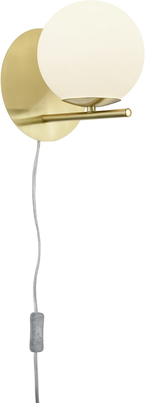 4017807436051 TRIO Pure messing - Væglampe Lamper,Væglamper,Væglamper 78100000430 Pure messing