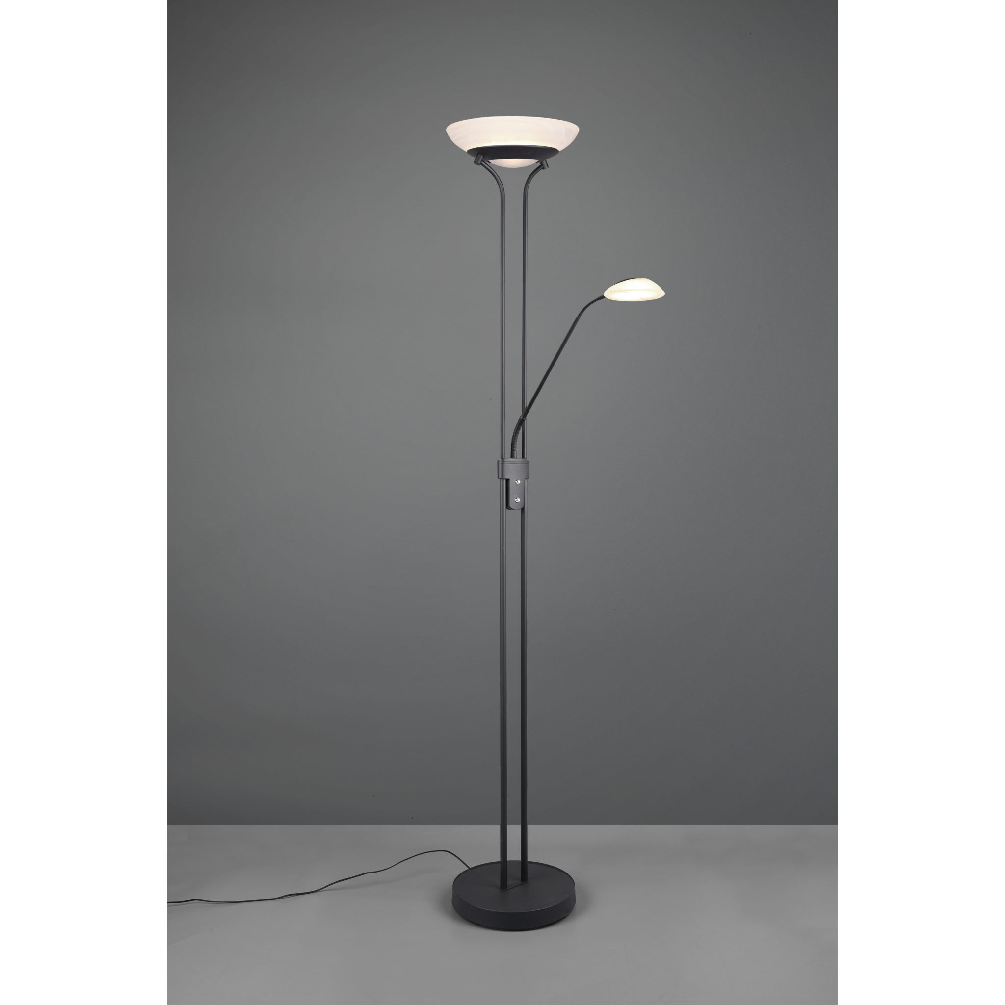 4017807477641 TRIO Orson matsort - Gulvlampe Lamper,Gulvlamper,Gulvlamper 78100001840 R40073532