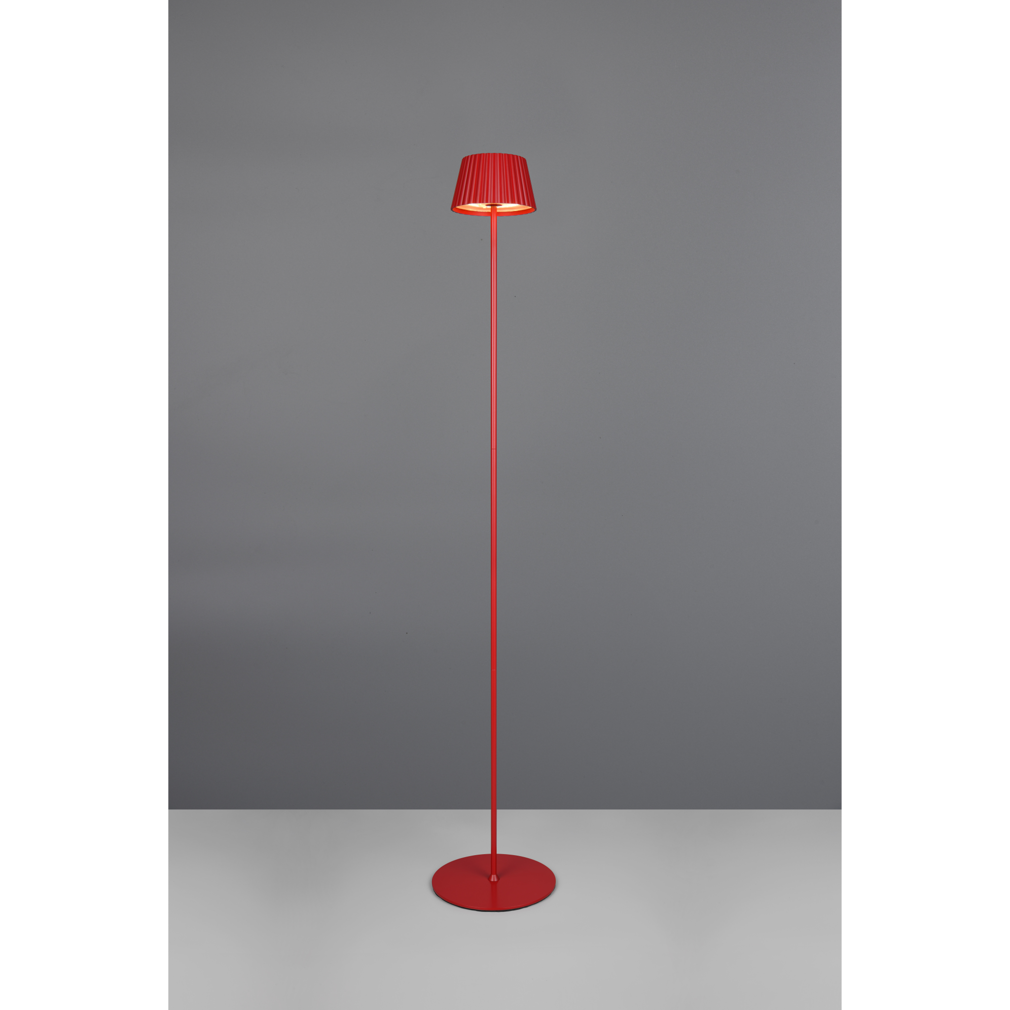 4017807601770 TRIO SUAREZ rød - Gulvlampe portable Lamper,Gulvlamper,Gulvlamper 78100002300 R47706110