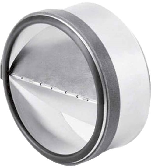 4027801147198 Eico 3300 - Returklap vertikal Hvidevarer,Tilbehør,Tilbehør emhætter 6878033000 3300 returklap vertikal, stål