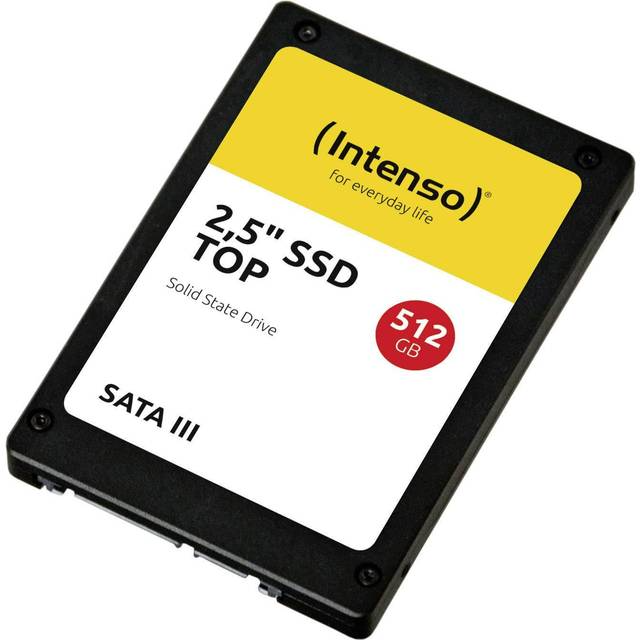 4034303017546 Intenso 2,5’’ SSD SATA III 512GB Top - Interne harddisk Computer & IT,Tilbehør computer & IT,Intern harddisk 2190005517 3812450