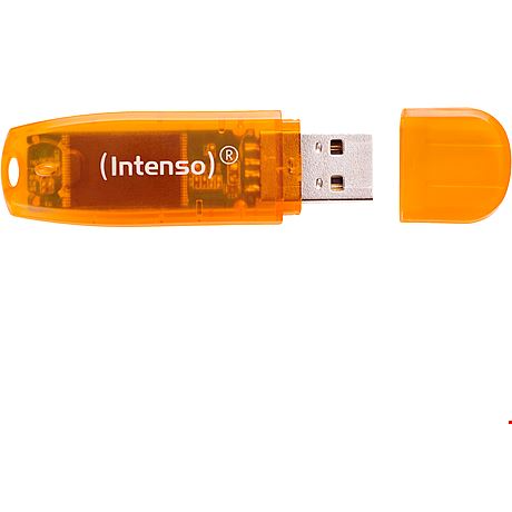 4034303031436 Intenso USB Flash Drive 2.0 64GB Orange Computer & IT,Tilbehør computer & IT,USB sticks 2190005889