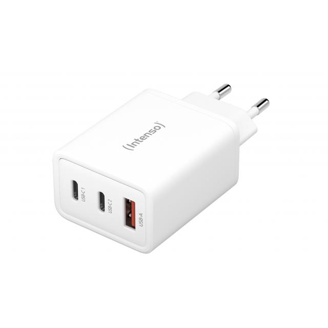 4034303033379 Intenso Power Adapter W65ACC GaN, white Telefon & GPS,Tilbehør mobiltelefoner,Adapter til mobiltelefoner 2190005524 7806512