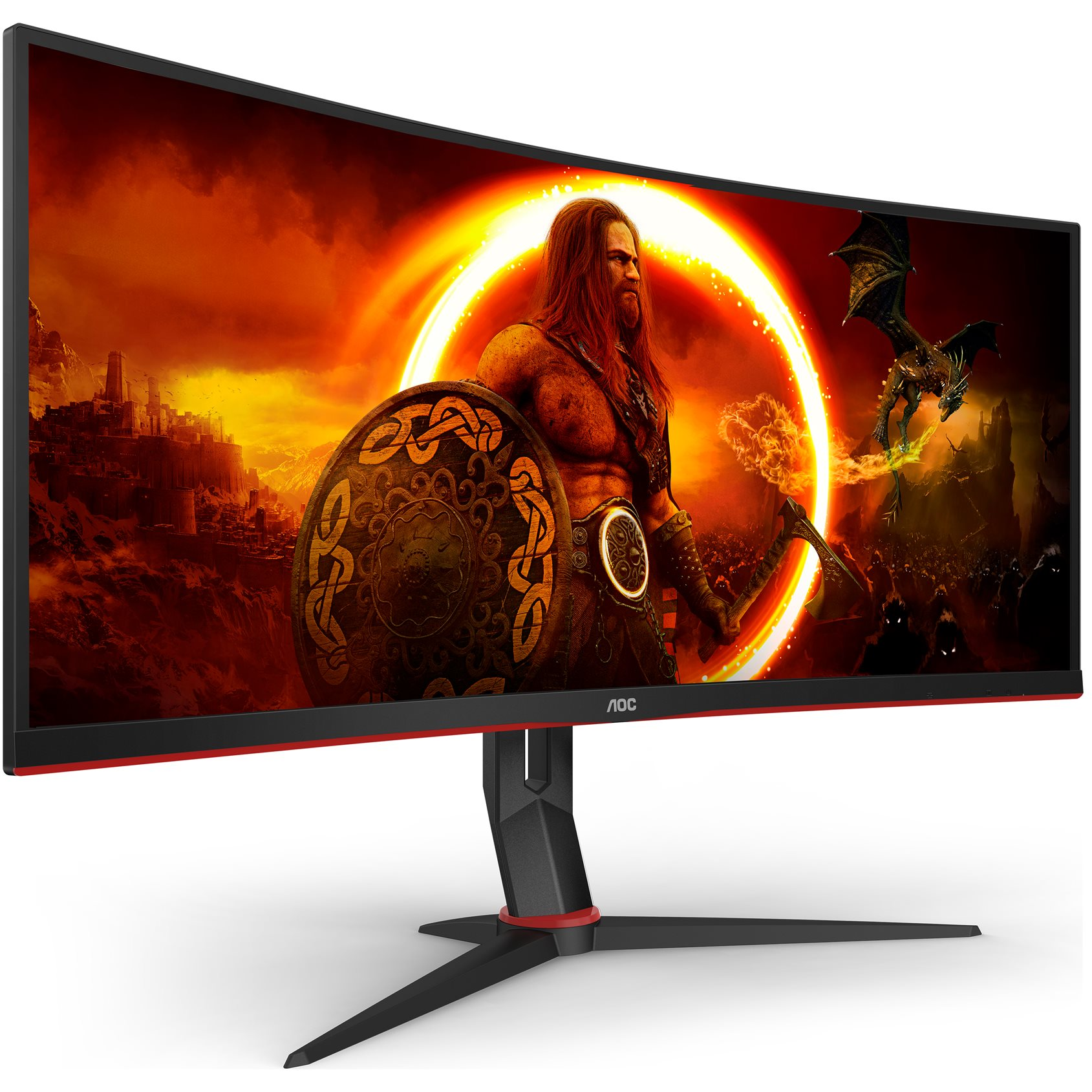 4038986111331 AOC Gamingskärm 34’’ - CU34G2XP, 148619 Computer & IT,Gaming,Gaming skærme 2190011860 CU34G2XP