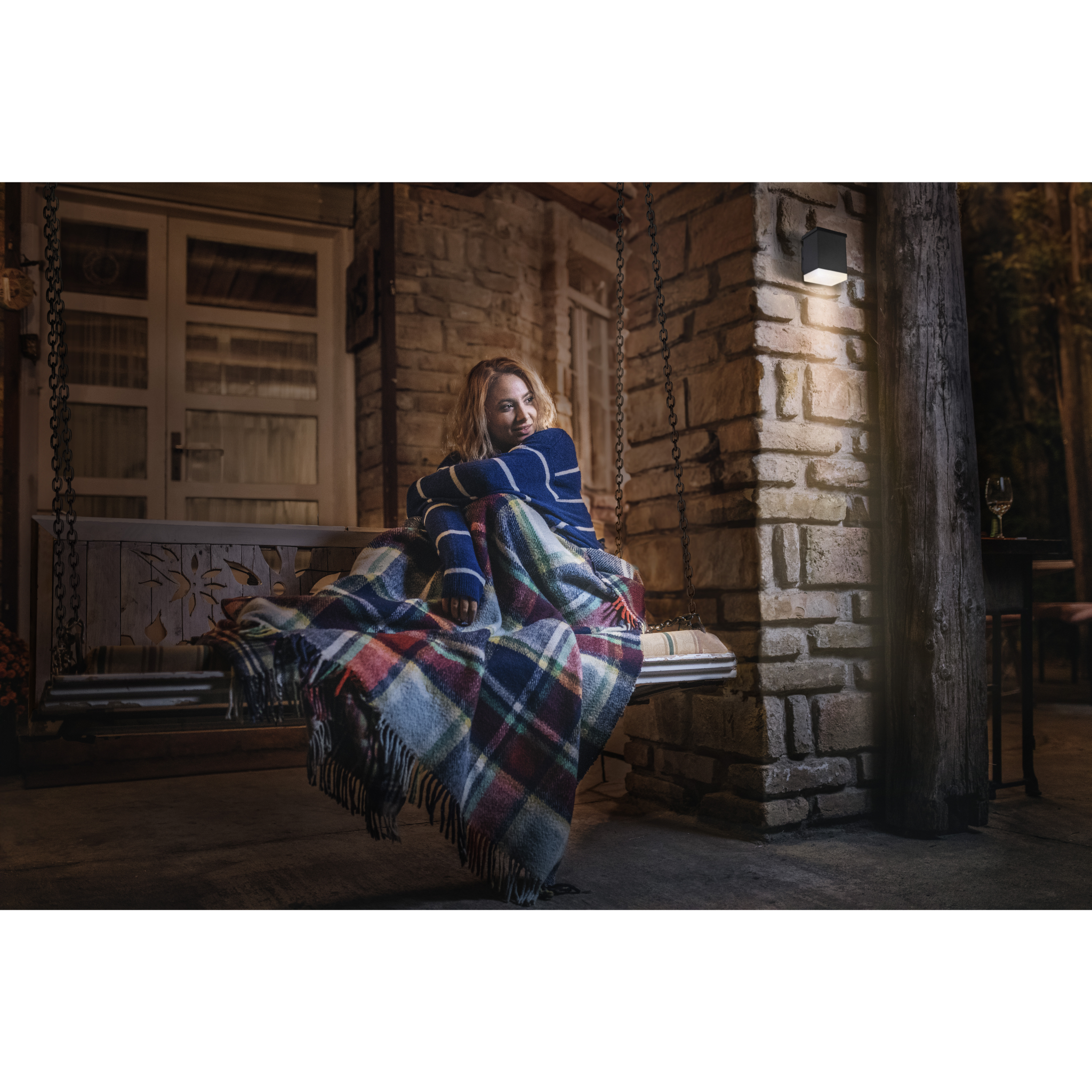 4058075834767 LEDVANCE ENDURA Style Solar Quadro mørkegrå væglampe Lamper,Udendørs- lamper,Udendørslamper 77600000200 Endura