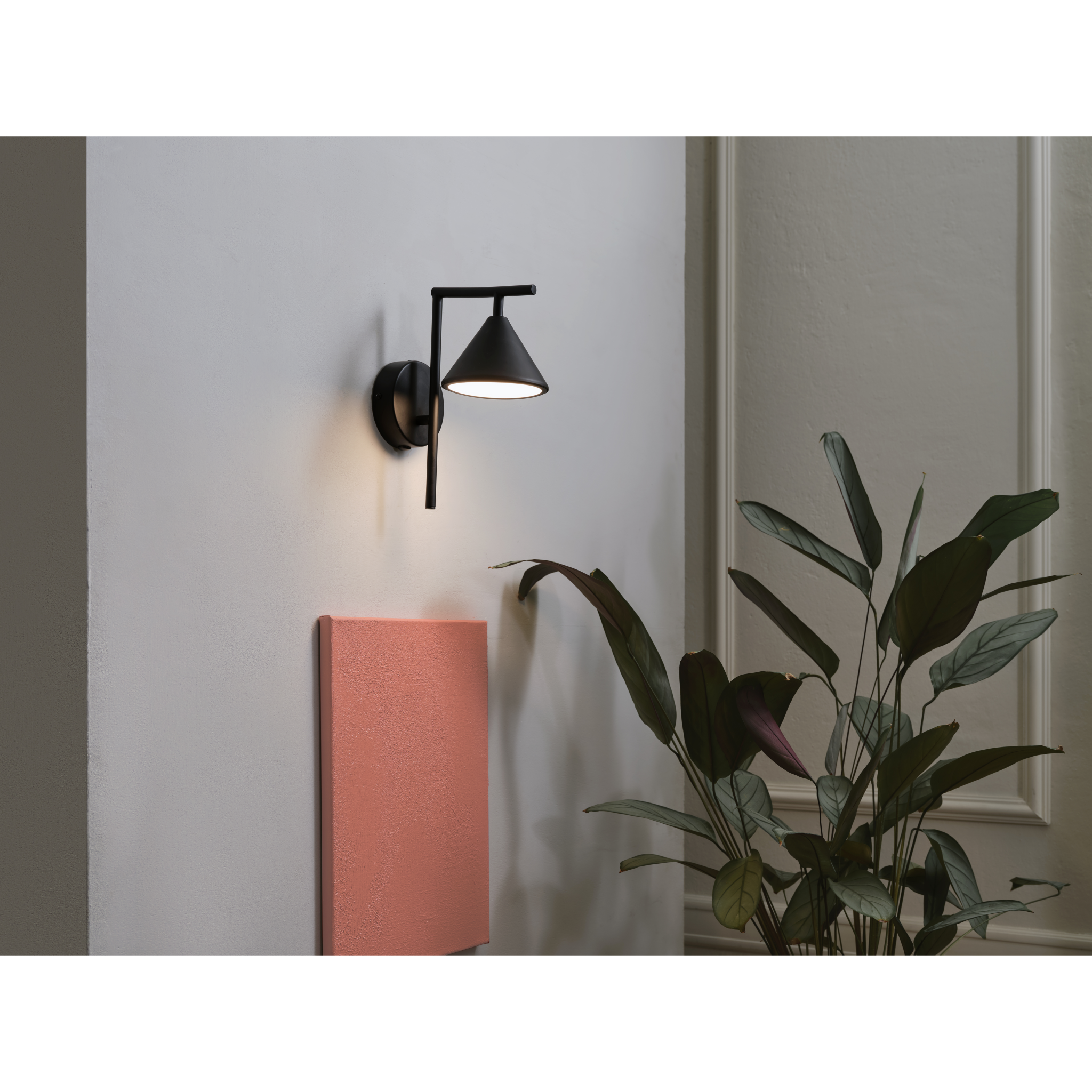 4058075841802 LEDVANCE Decor Fuji sort væglampe Lamper,Væglamper,Væglamper 77600000300 Decor Fuji