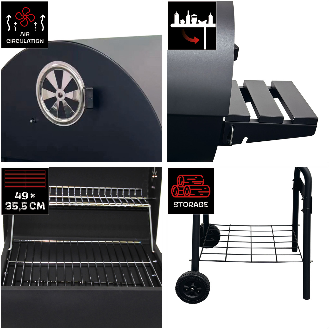 4067526045829 Landmann Charcoal 550 kulgrill Hus & Have,Udeliv,Grill 2190015822 Charcoal 550