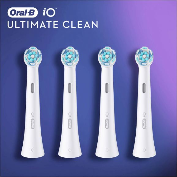 4210201301677 Oral-B iO Ultimate Clean 4 stk - Tandbørstehoveder Personlig pleje,Tandpleje,Tilbehør til tandpleje 2100016770 iO Ultimate Clean 4 stk