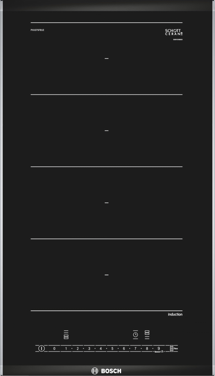 4242002839738 Bosch PXX375FB1E - Induktionskogeplade Hvidevarer,Kogeplader,Induktionskogeplader 1400003000 PXX375FB1E