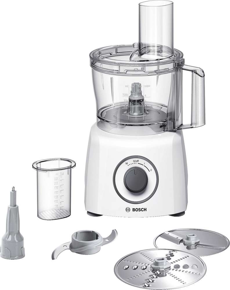 4242002853321 Bosch MCM3110W - Foodprocessor Husholdning,Køkkenmaskiner,Køkkenmaskiner/foodprocessor 2100533210 MCM3110W