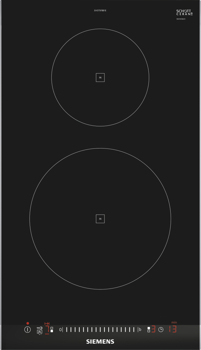 4242003691731 Siemens EH375FBB1E - Induktionskogeplade Hvidevarer,Kogeplader,Induktionskogeplader 11400000340 EH375FBB1E