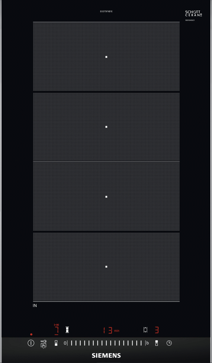 4242003697405 Siemens EX375FXB1E - Induktionskogeplade Hvidevarer,Kogeplader,Induktionskogeplader 11400000370 EX375FXB1E