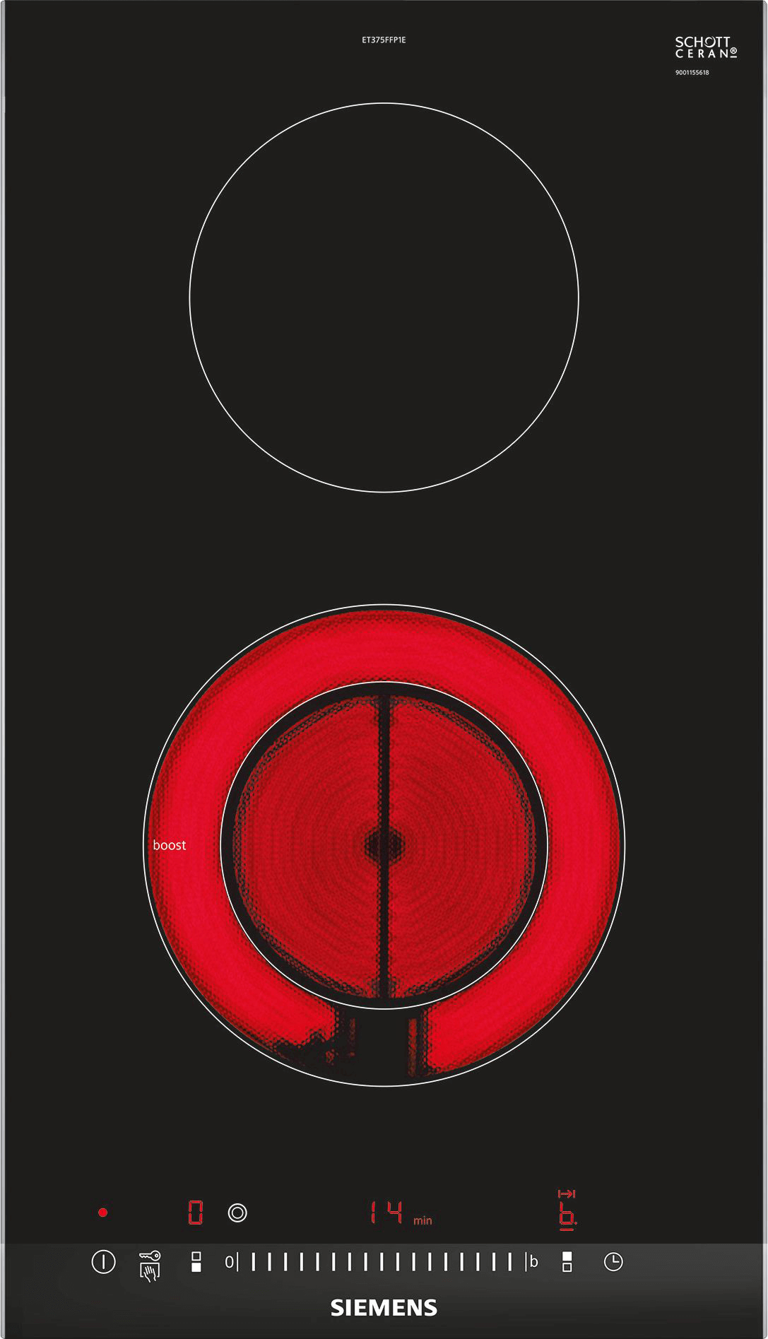 4242003755075 Siemens ET375FFP1E - Kogesektion Hvidevarer,Kogeplader,Glaskeramiske kogeplader 11400001500 ET375FFP1E