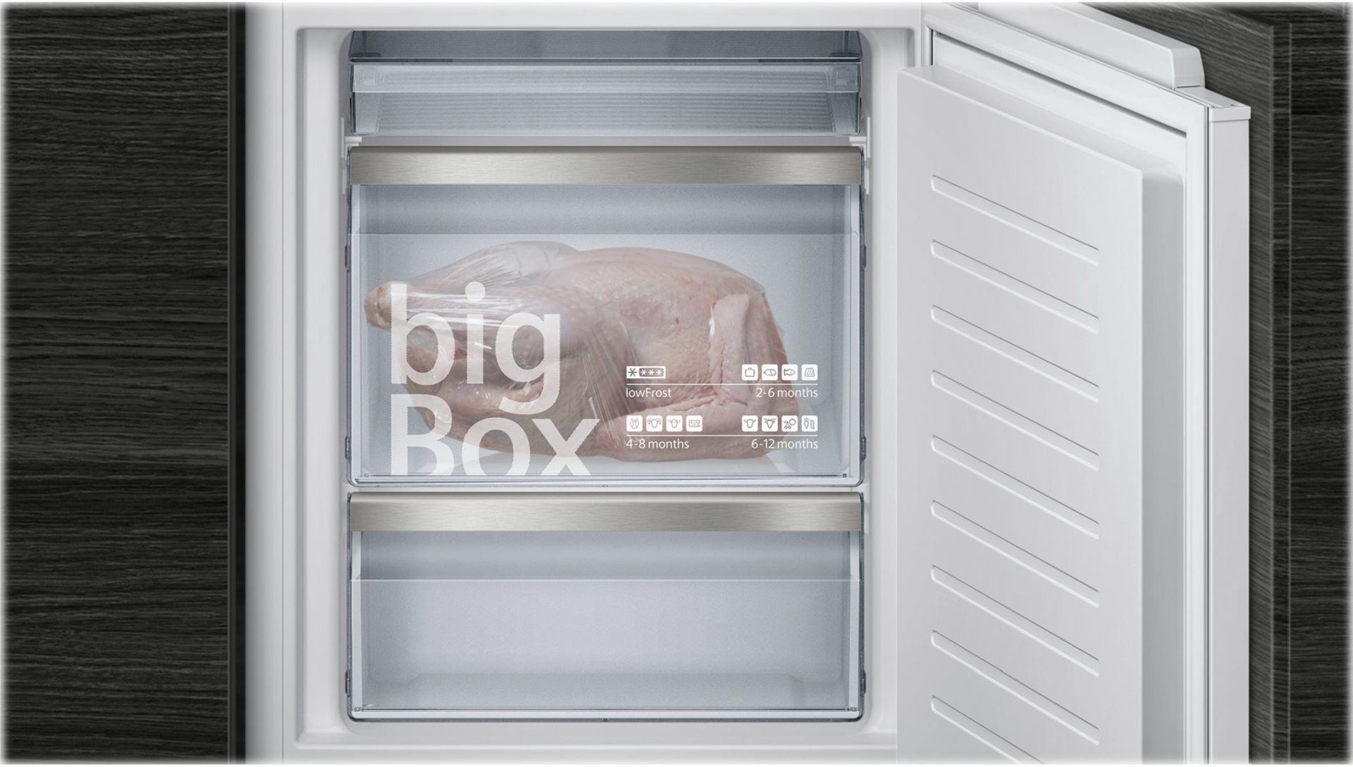 4242003865989 Siemens KI86SAFE0 - Integrerbart kølefryseskab Hvidevarer,Kølefryseskabe,Integrerede kølefryseskabe 11400005490 KI86SAFE0