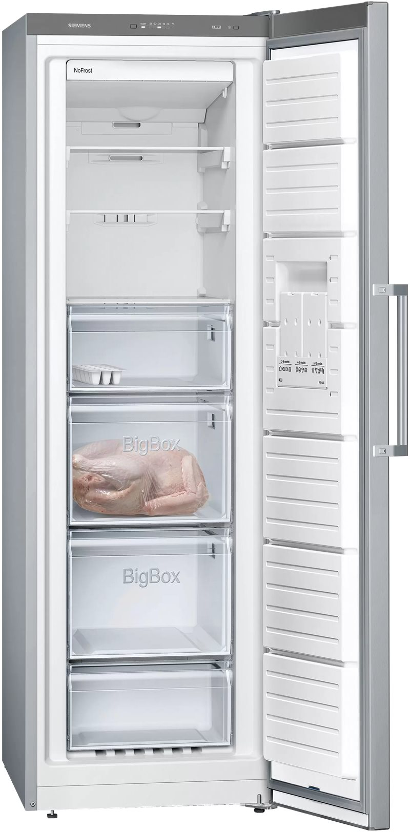 4242003871041 Siemens GS36NVIEP - Fritstående fryseskab Hvidevarer,Frysere,Fritstående fryseskabe 11400009120 GS36NVIEP