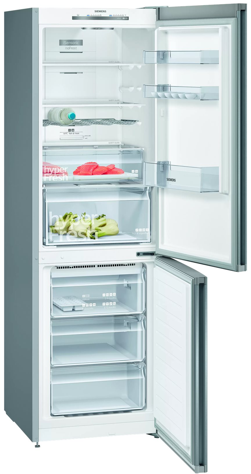 4242003874110 Siemens KG36NVIEC - Fritstående kølefryseskab Hvidevarer,Kølefryseskabe,Fritstående kølefryseskabe 11400009270 KG36NVIEC